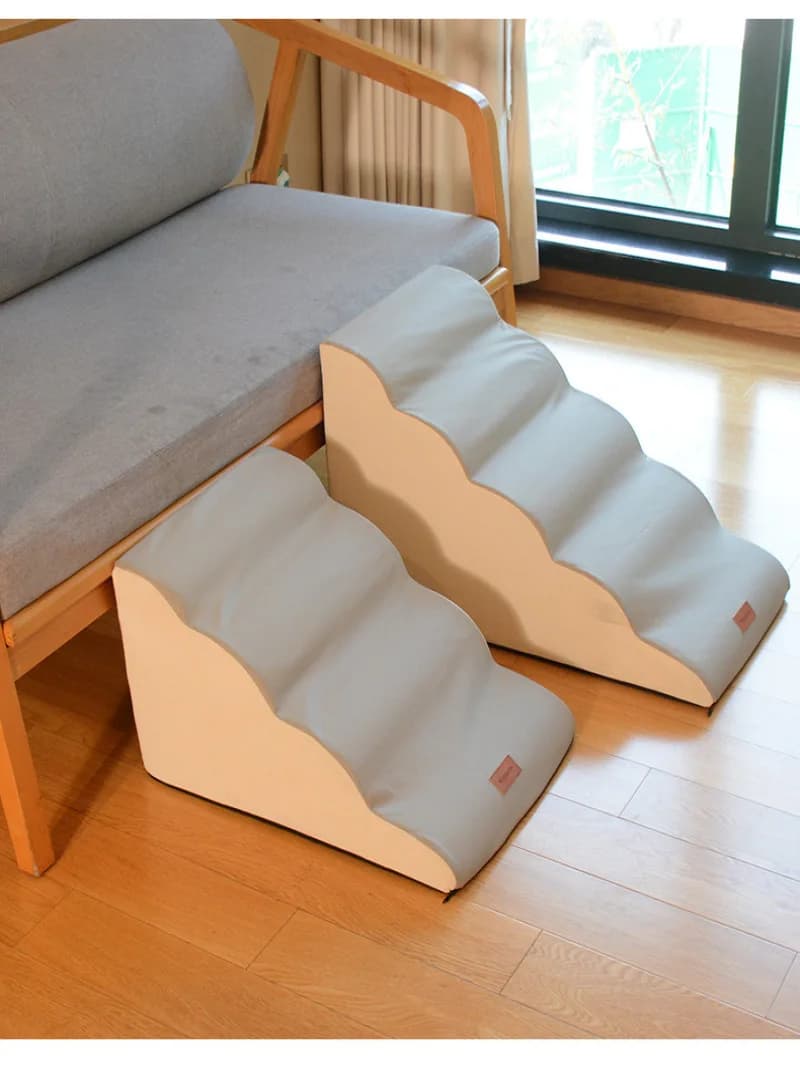 Pet Dog Stairs with Non-Slip Ramp