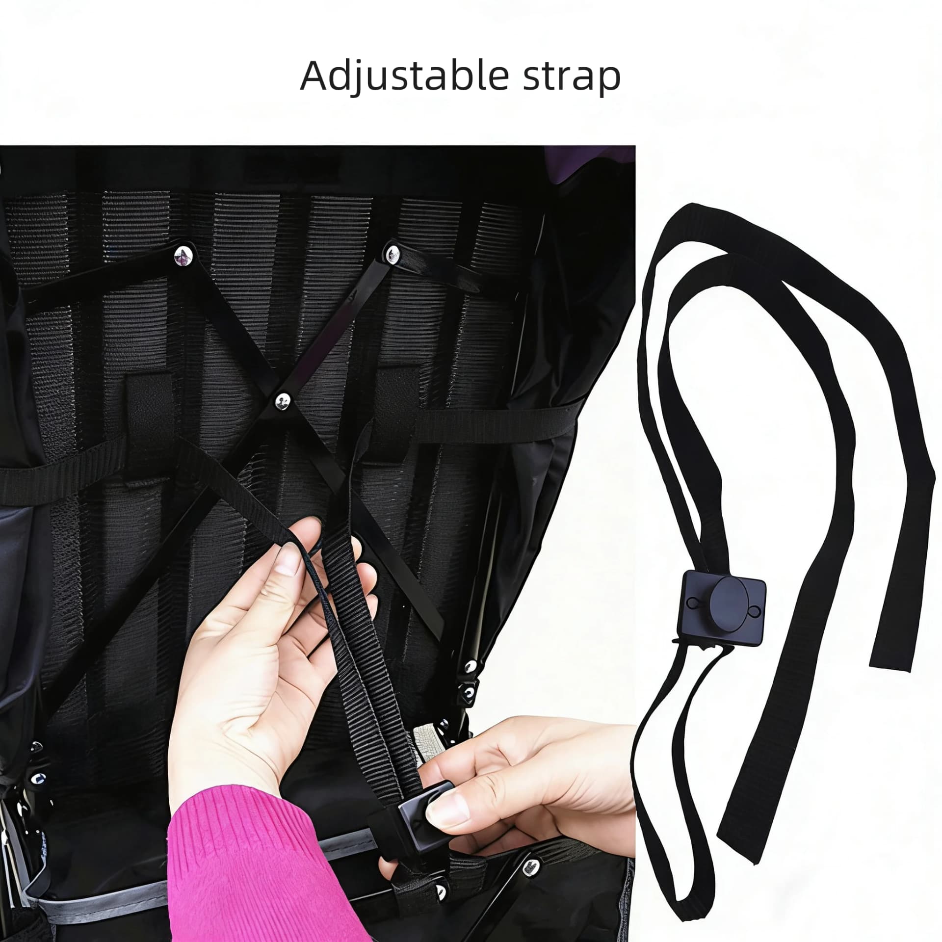Universal Stroller Recline Adjustment Strap