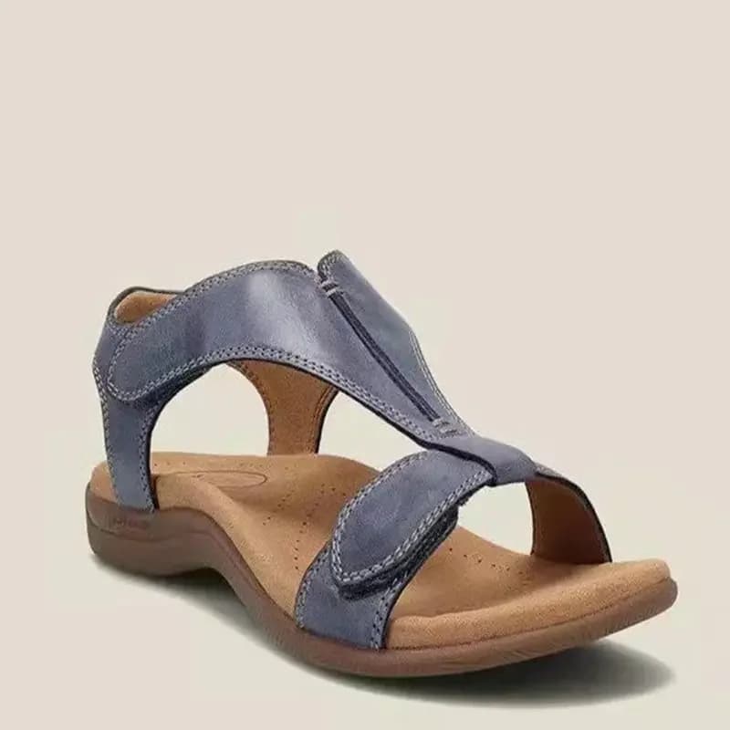 Women's Comfortable Cross Strap Flat Sandals