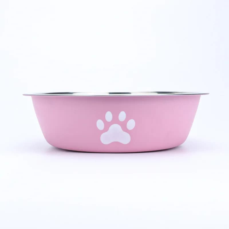 Stainless Steel Pet Feeding Bowls with Non-Slip Base