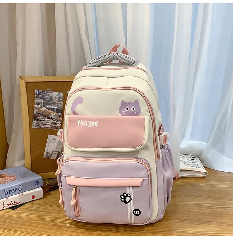 Backpack School Bag Girl Back Pack For Children Kid Child Teenager Female Class Schoolbag Primary Women Bagpack Teen Bookbag Kit