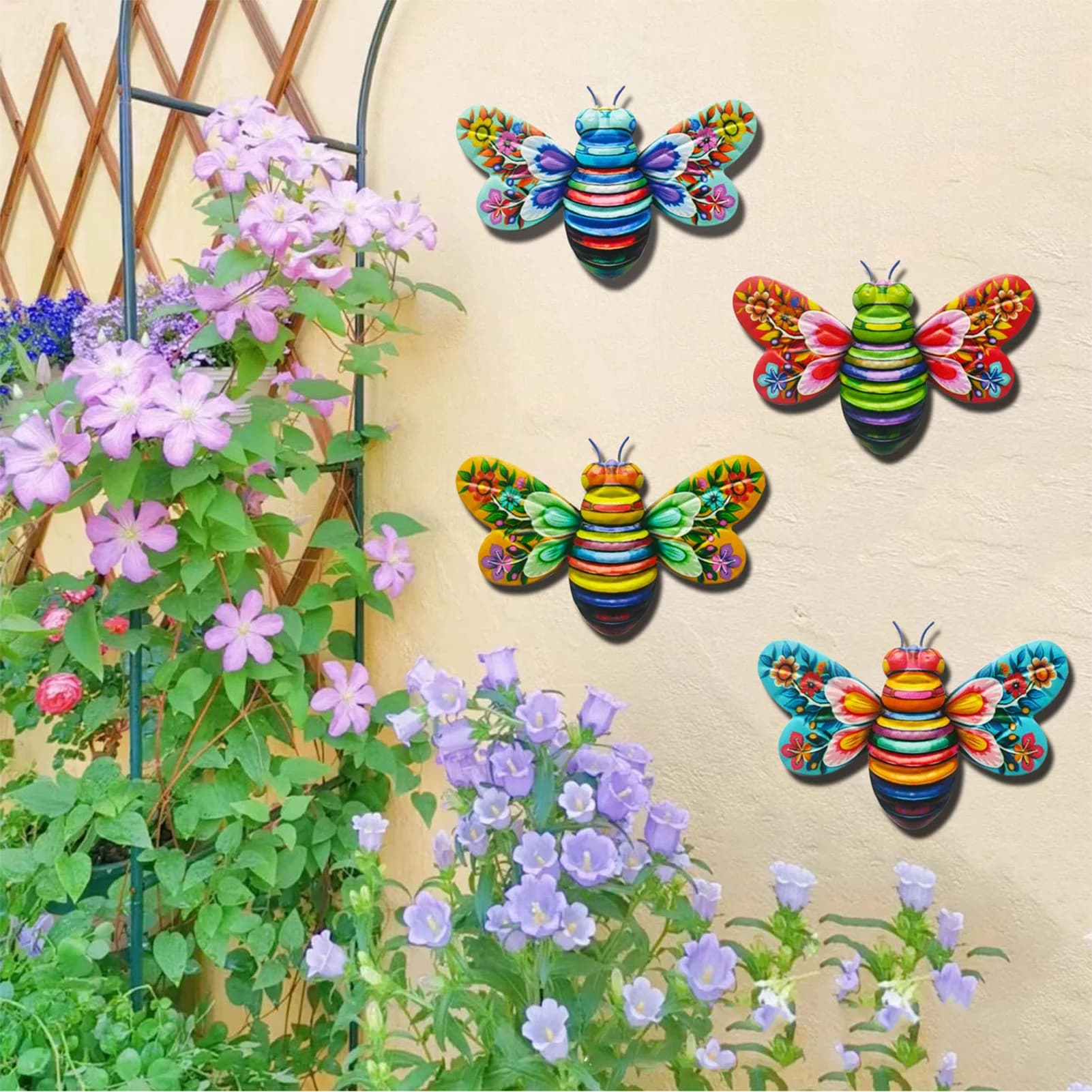 Wall Hanging Art  3D Sculpture Wall Art  Sculpture Ornament for Living Room Garden Bedroom