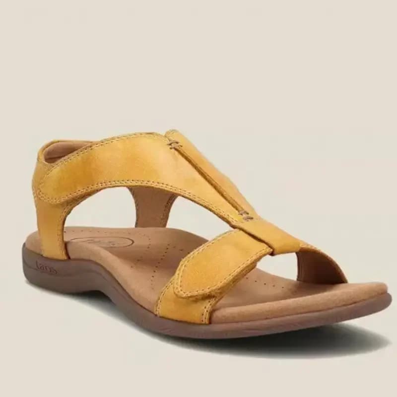 Women's Comfortable Cross Strap Flat Sandals