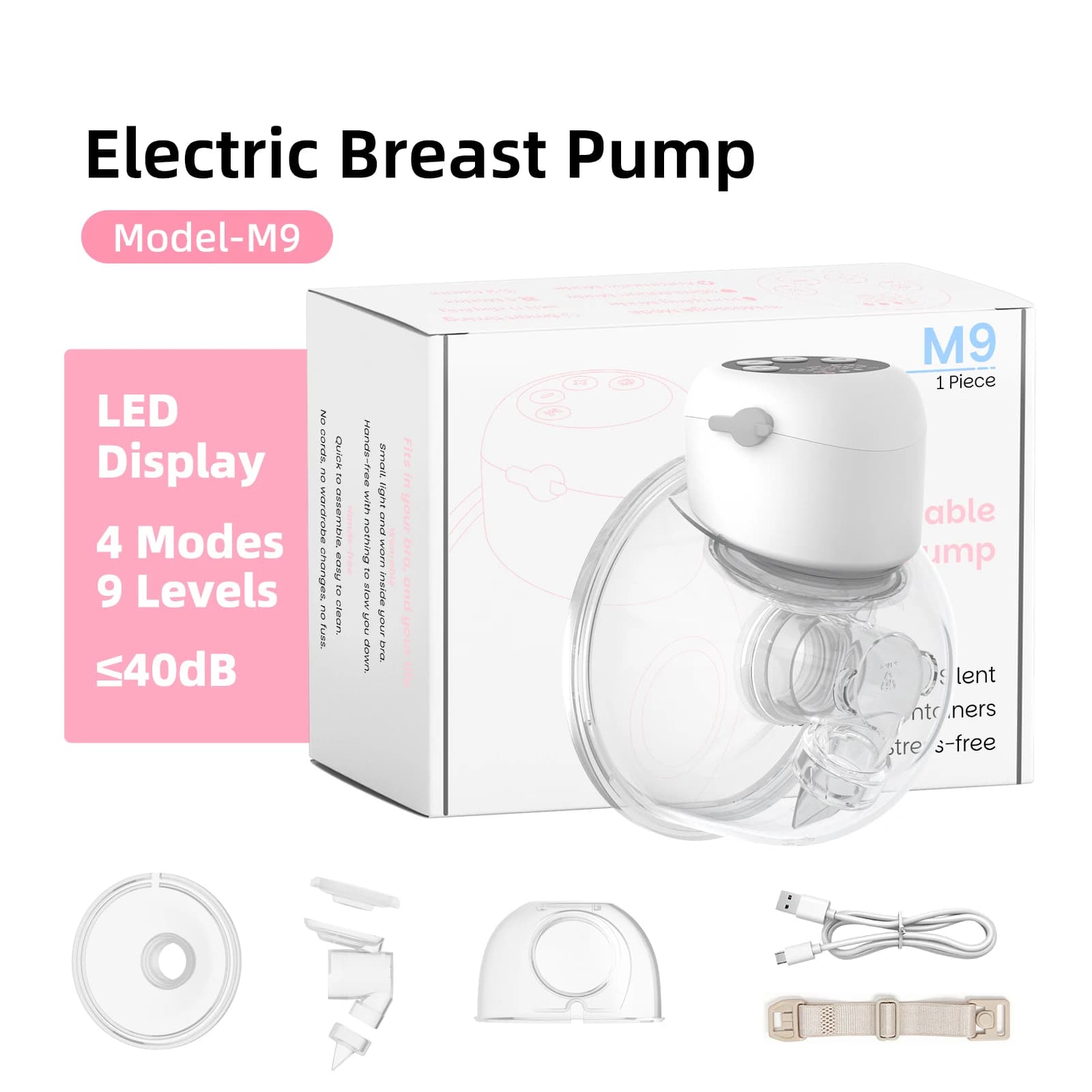 Hands-Free Wearable Breast Pump