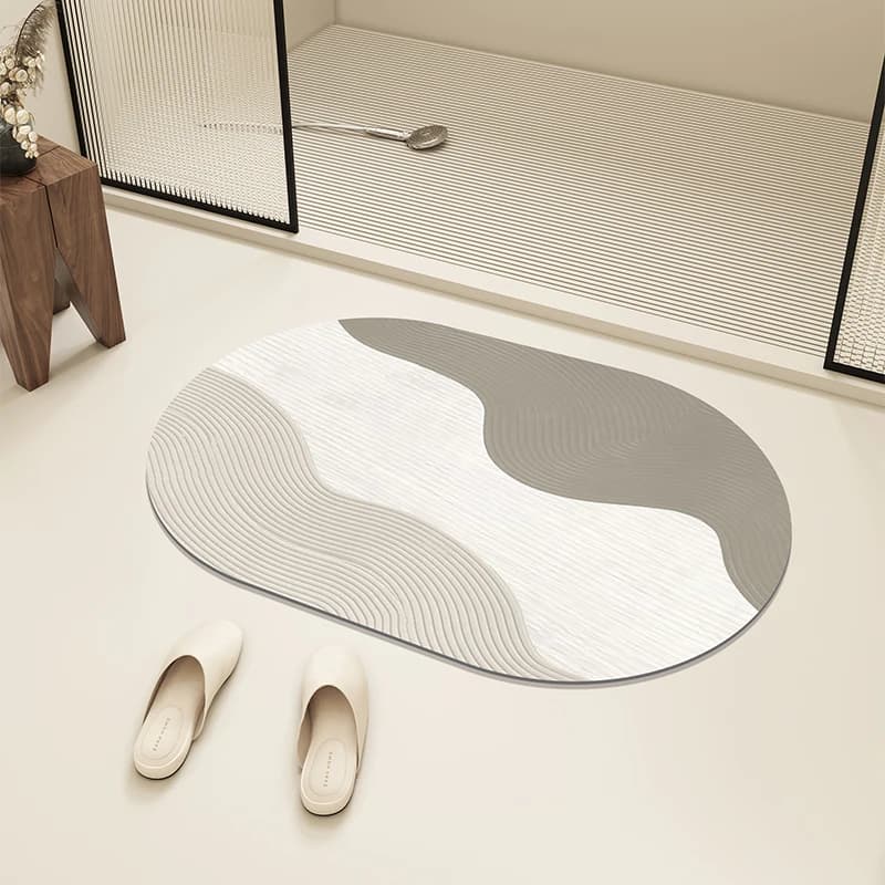 Diatomaceous Mud Absorbent Bath Mat