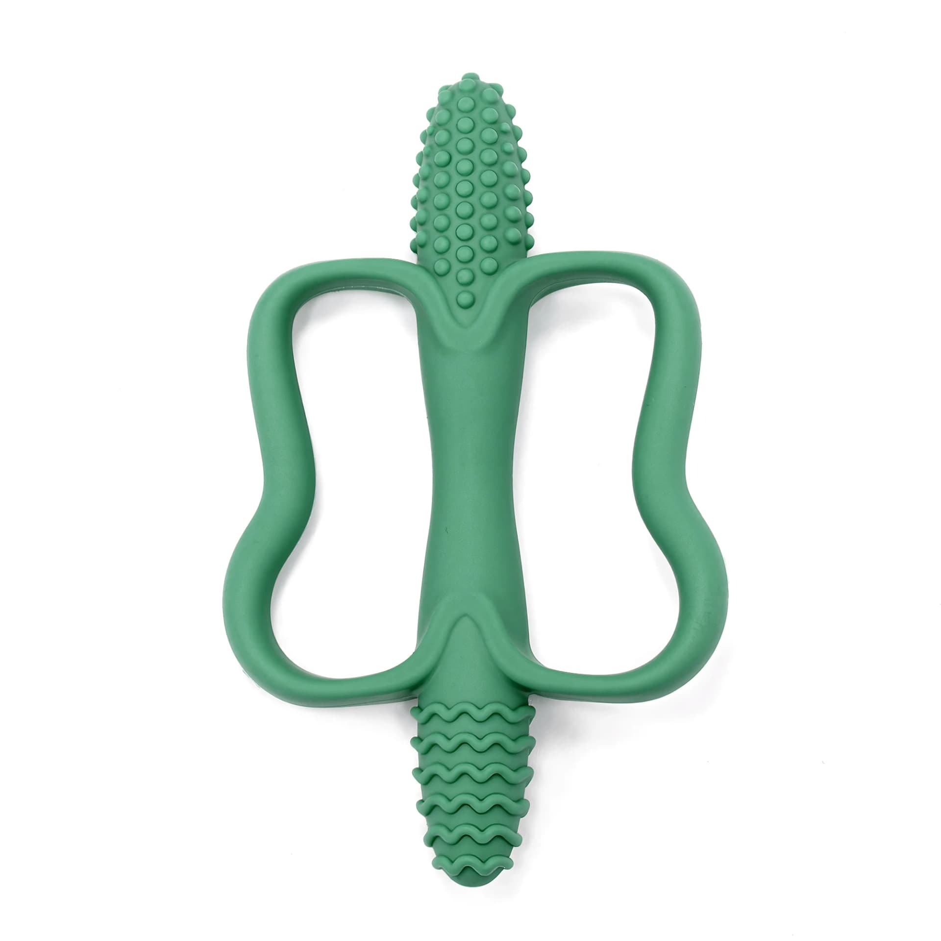 Baby teething toys with easy-grip handles, silicone teething toys, suitable for babies 0-6 months, 6-12 months
