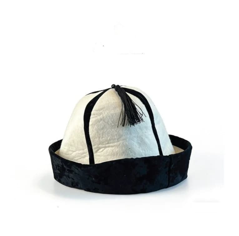 Handmade Ethnic Felt Performance Hat