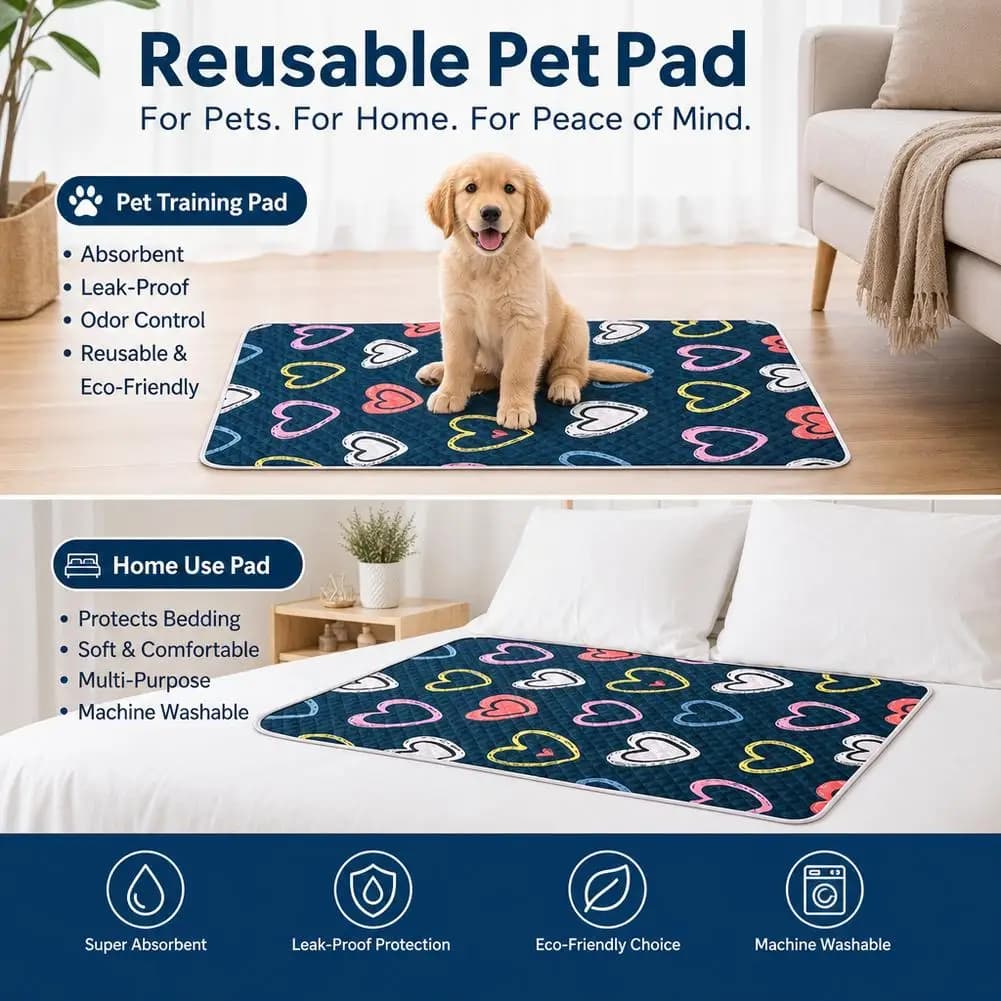 Washable Cotton Pet Training Pad