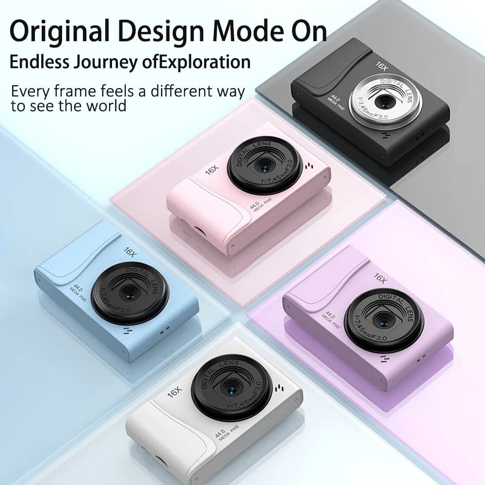 4K Digital Camera with 24MP and 16x Zoom