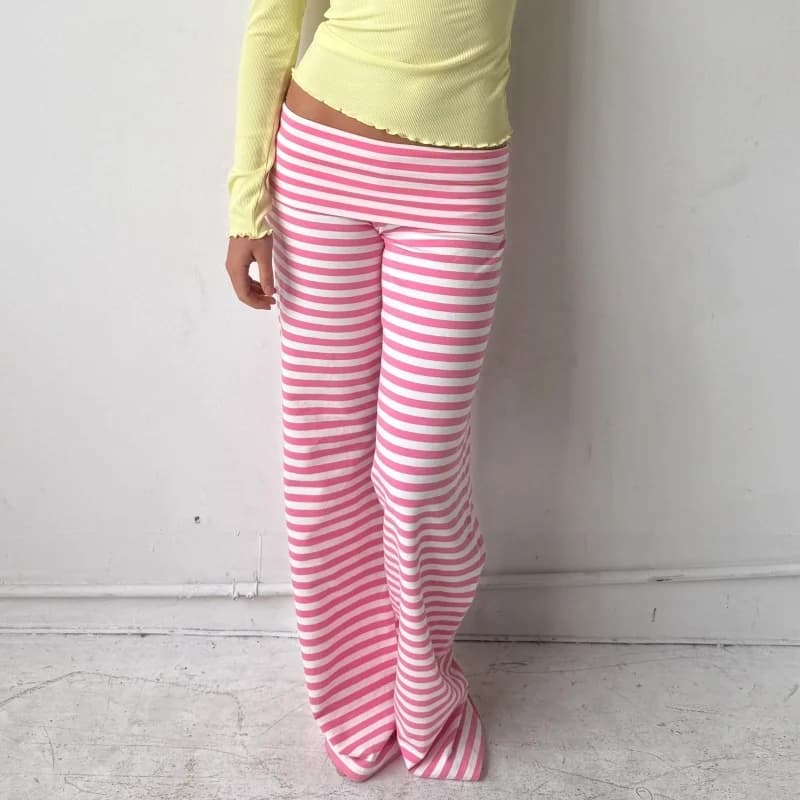 Women's Striped Casual Pajama Pants
