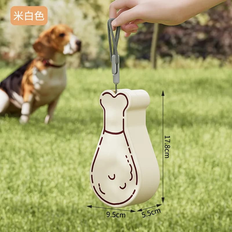 Portable Dog Walking Feeder and Water Dispenser