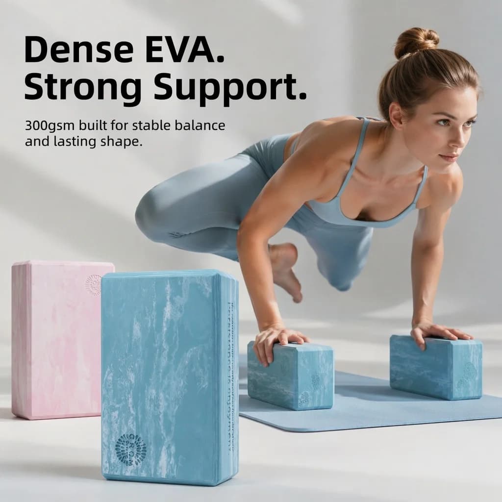 Latex-Free EVA Foam Yoga Mat