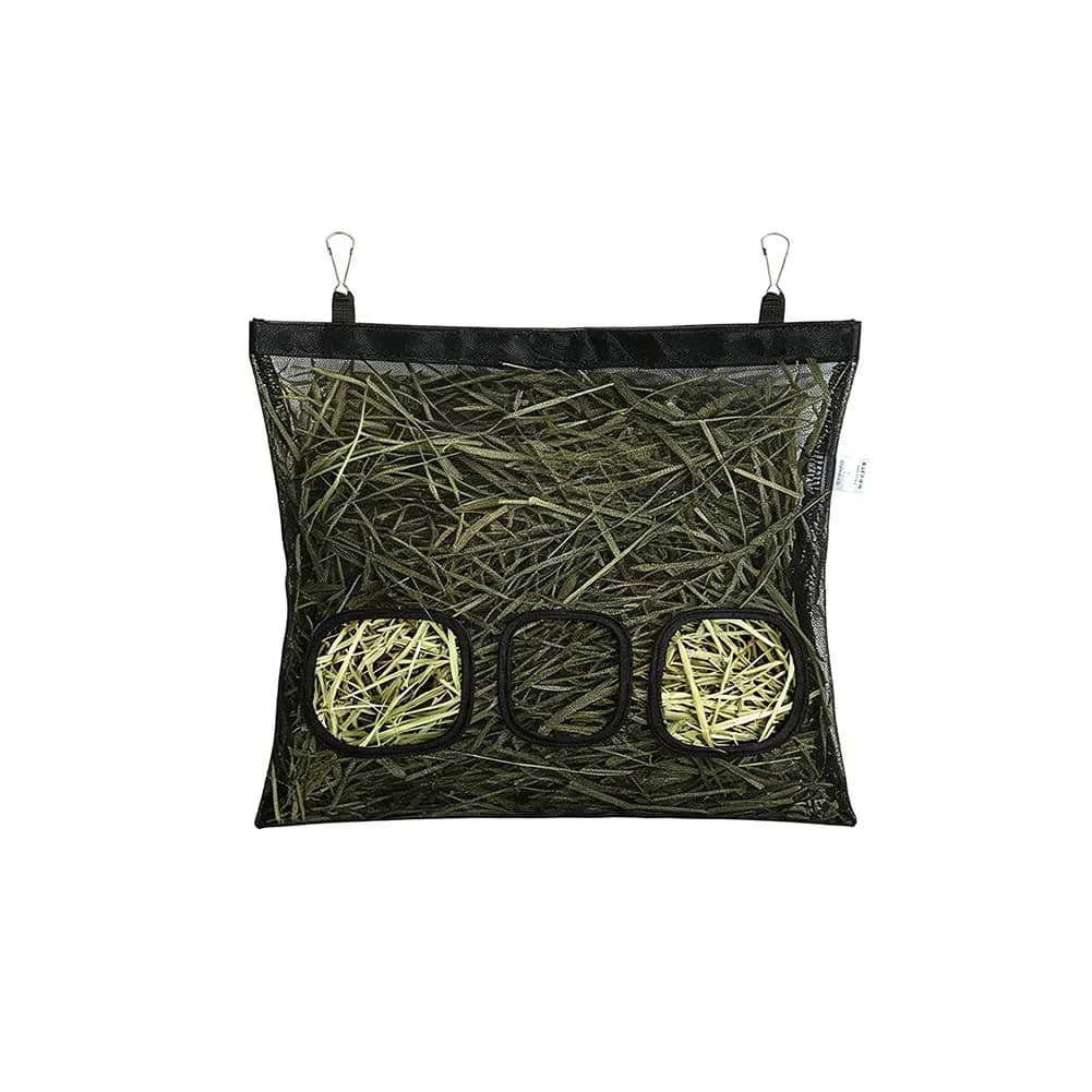 Transparent Hanging Hay Feeder Pouch