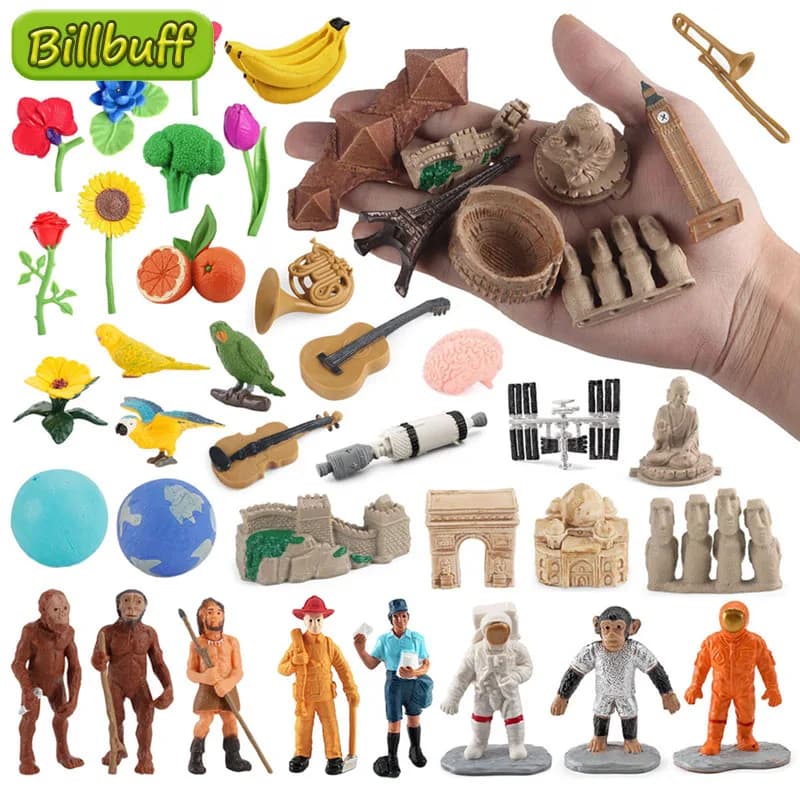 Realistic Animal Figurine Set