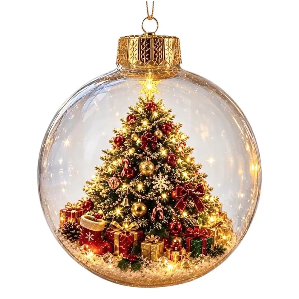 Glowing Christmas Story Ornament