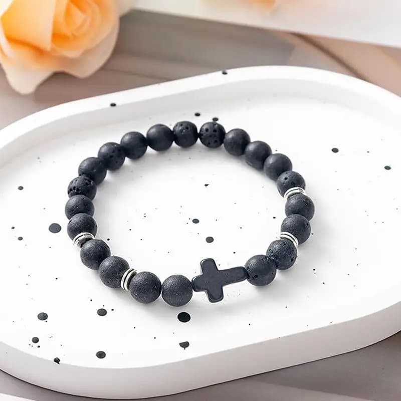 Tiger Eye Beaded Stretch Bracelet