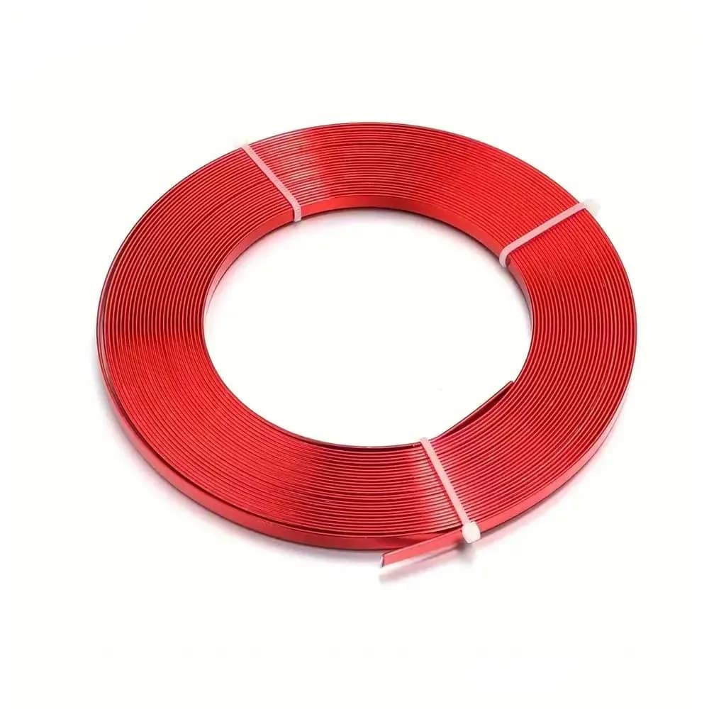 Flat Aluminum Craft Wire for Jewelry Making