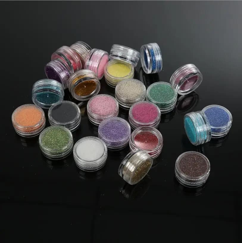 Glitter Chrome Nail Powder Set