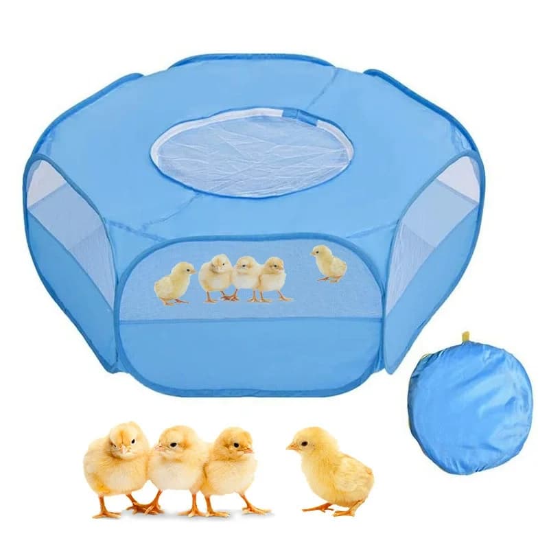 Portable Foldable Pet Playpen With Cover
