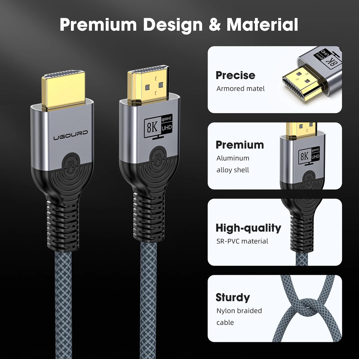 HDMI 2.1 Cable 8K Ultra High Definition 5m
