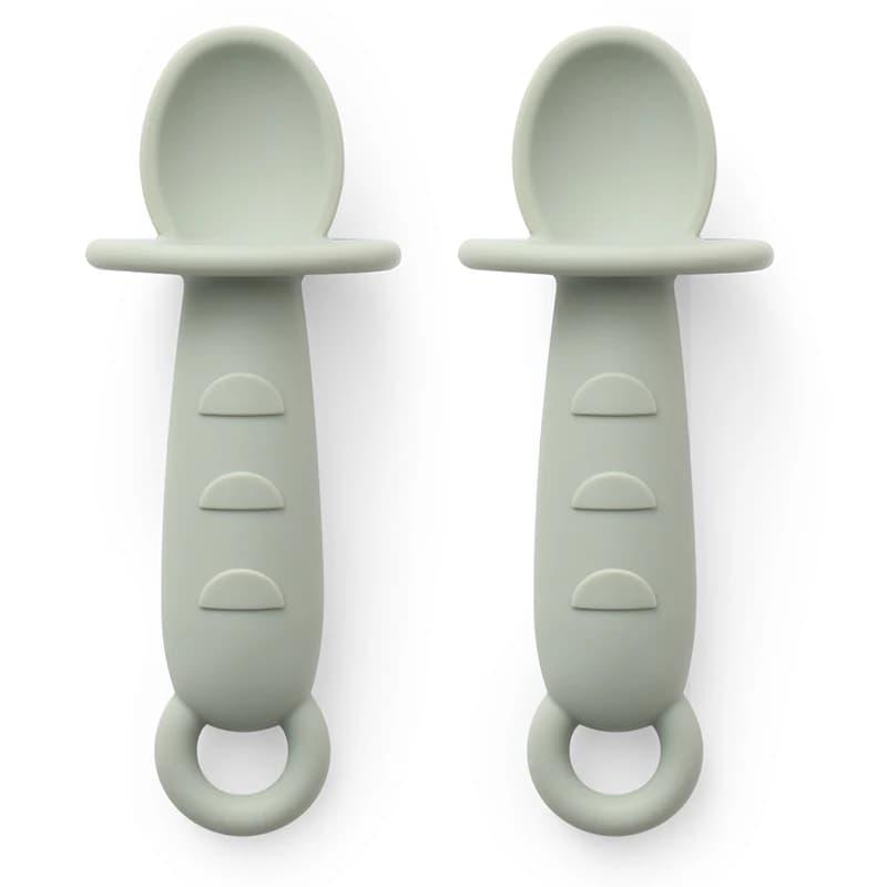 Silicone Self-Feeding Spoons for Baby