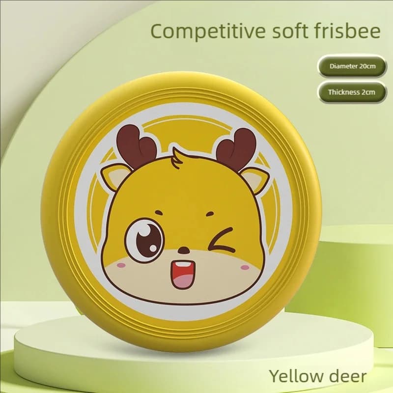 Soft TPR Flying Disc for Kids and Pets