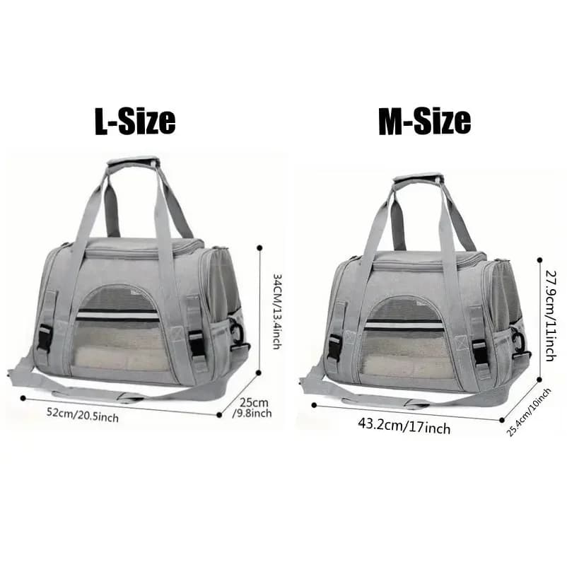 Pet Carrier for Large and Medium Cats, Soft-Sided Pet Carrier for Big Medium Cats and Puppy, Dog Carriers