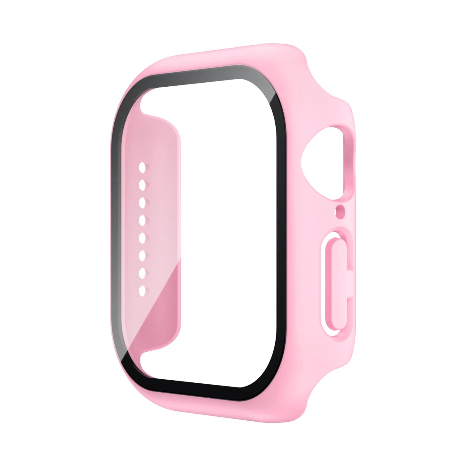 Tempered Glass+Case For Apple Watch 38mm 40mm 41mm 42mm 44mm 45mm 46mm Screen Protector Protective Cover iWatch 10 8 7 9 6 SE 5