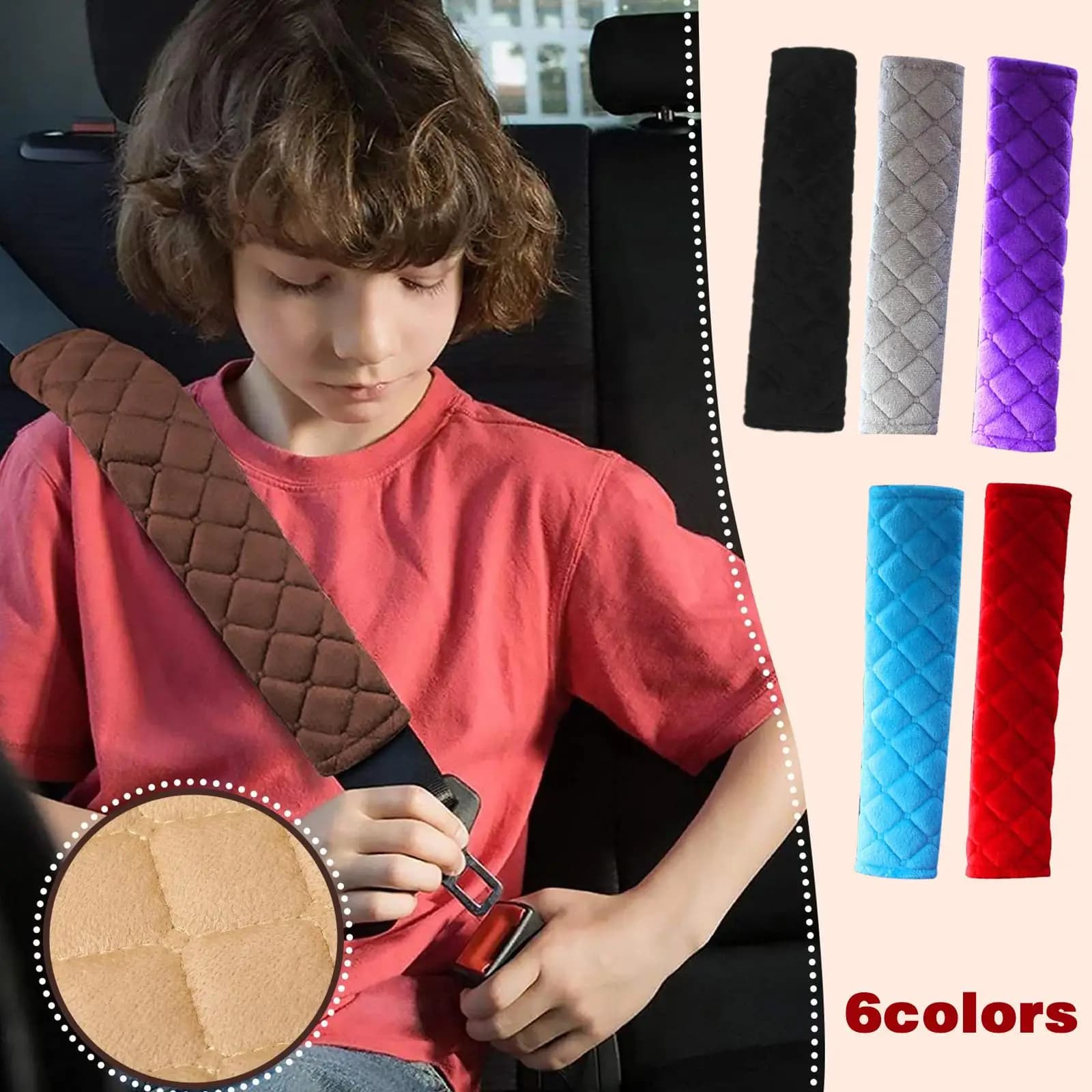 Car Seat Belt Shoulder Pad Cushion