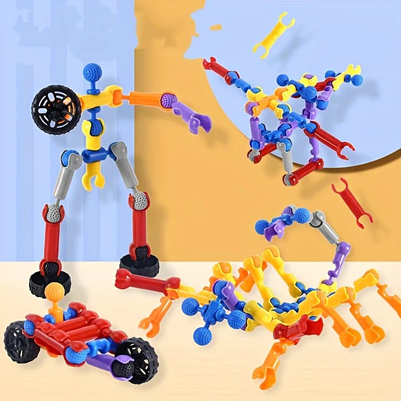 Creative Building Blocks STEM Toy Set