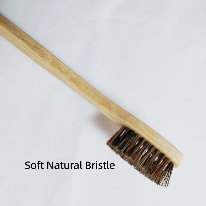Bamboo Toothbrush with Natural Horse Bristles