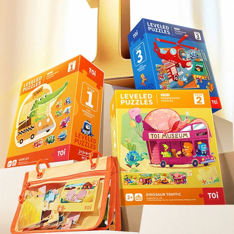 TOI Step 1–9 Leveled Progressive Puzzles
