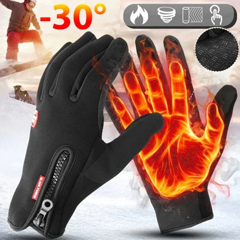 Winter Waterproof Gloves for Men
