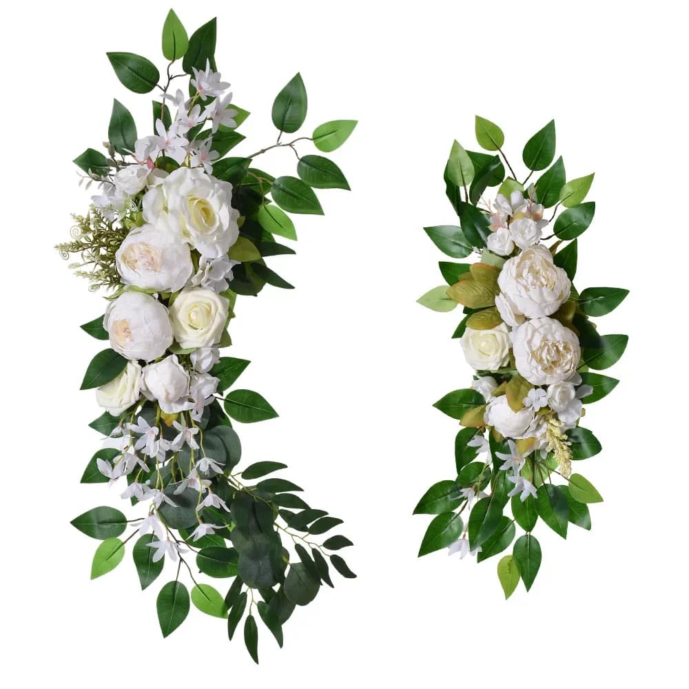 Artificial Flower Garland Decoration Strip