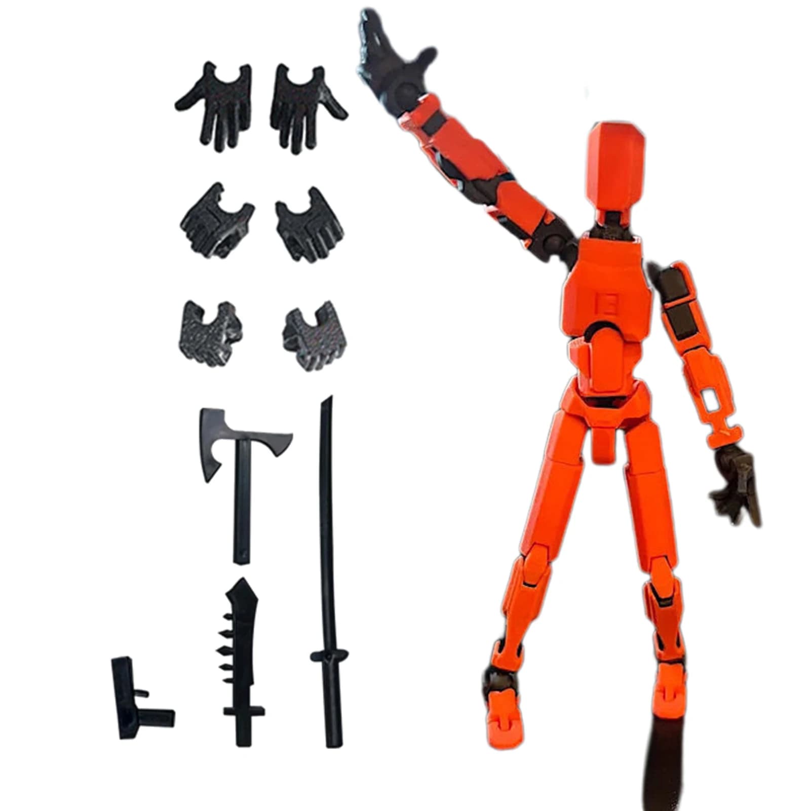 Full Joint Poseable Action Figure 13-Articulated