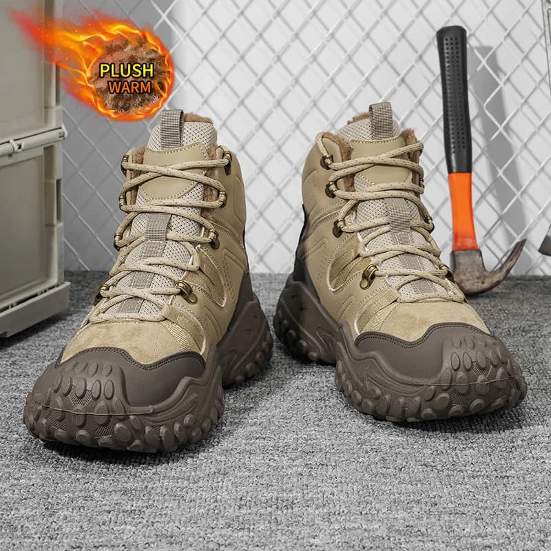 Men's Winter Snow Boots Warm Lined