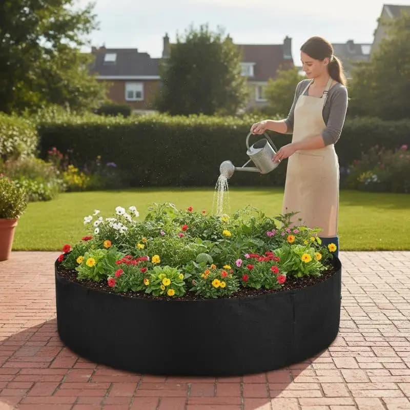Circular Felt Garden Grow Bag