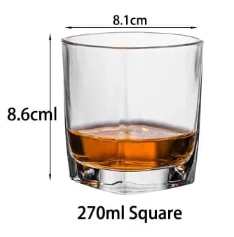 Whiskey Cocktail Glasses Set