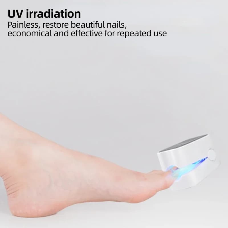 UV Blue Light Nail Lamp with Essential Oil Treatment