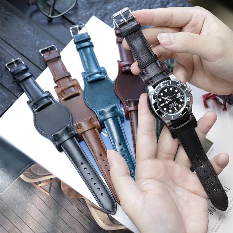 Leather Watch Strap Band