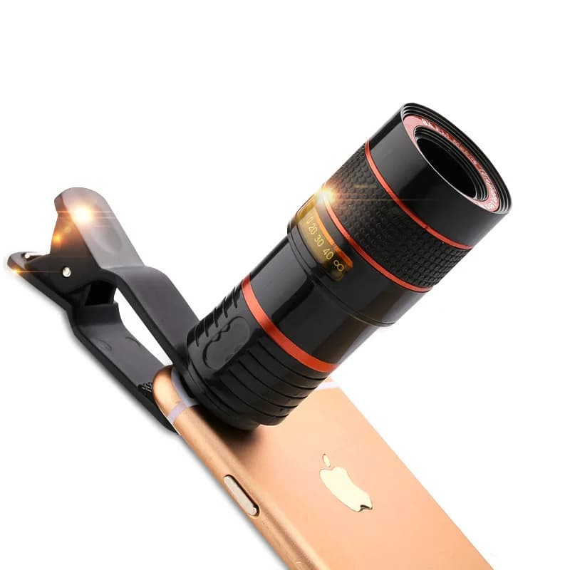 8x Telephoto Phone Lens with Focus Dial