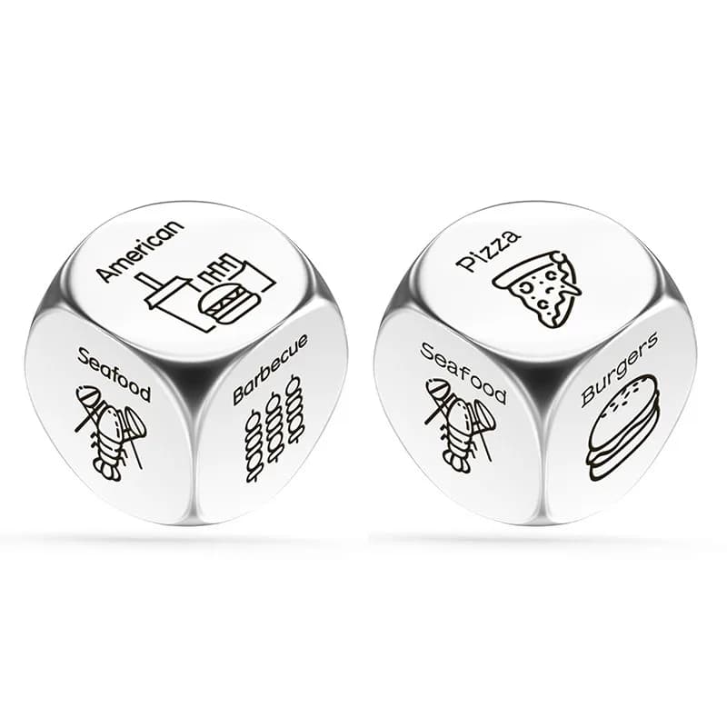 Stainless Steel Food Decision Dice