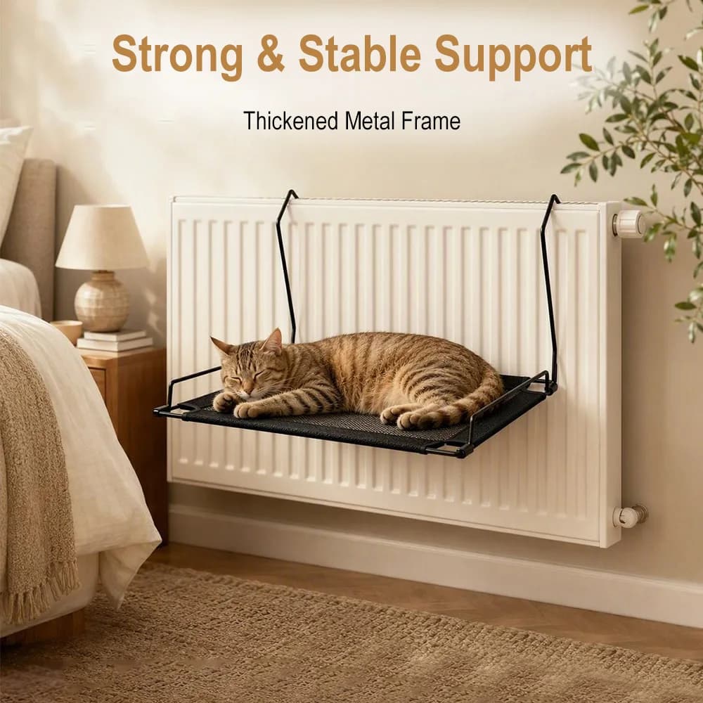 Foldable Radiator Cat Window Hammock
