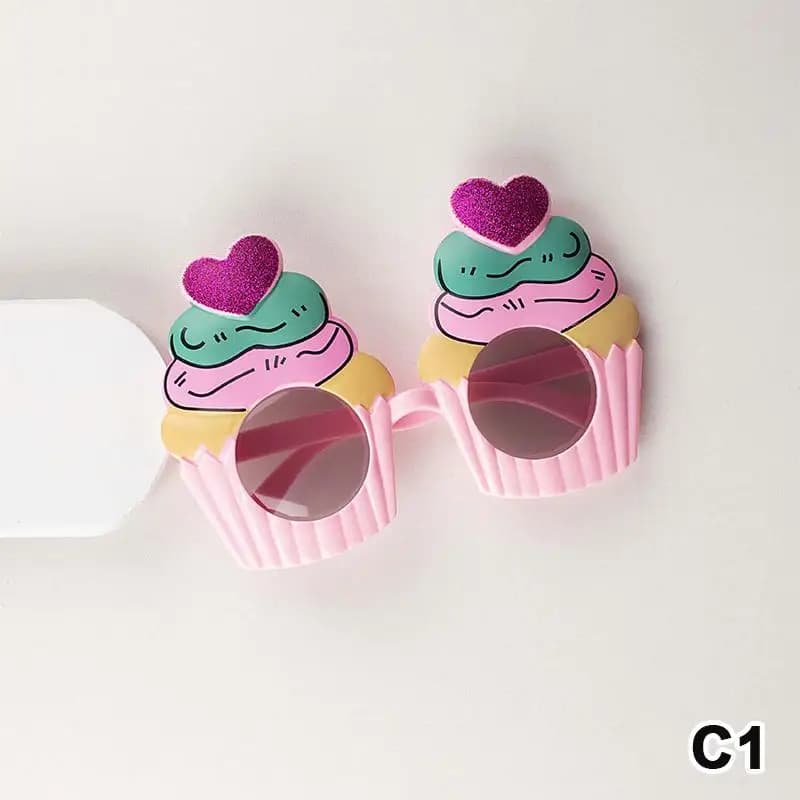 Birthday Party Novelty Glasses Photo Booth Props