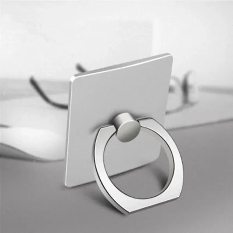 Cellphone Accessories Finger Ring Holder for Mobile Phone Smartphone Parts Cell Smart Phone Ring Transparent Clip Socket Stand