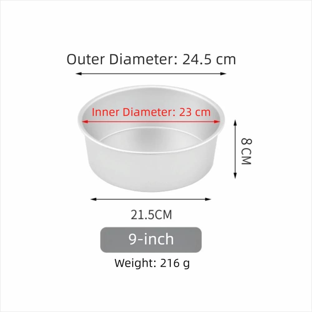 Round Cake Bake Pan Set