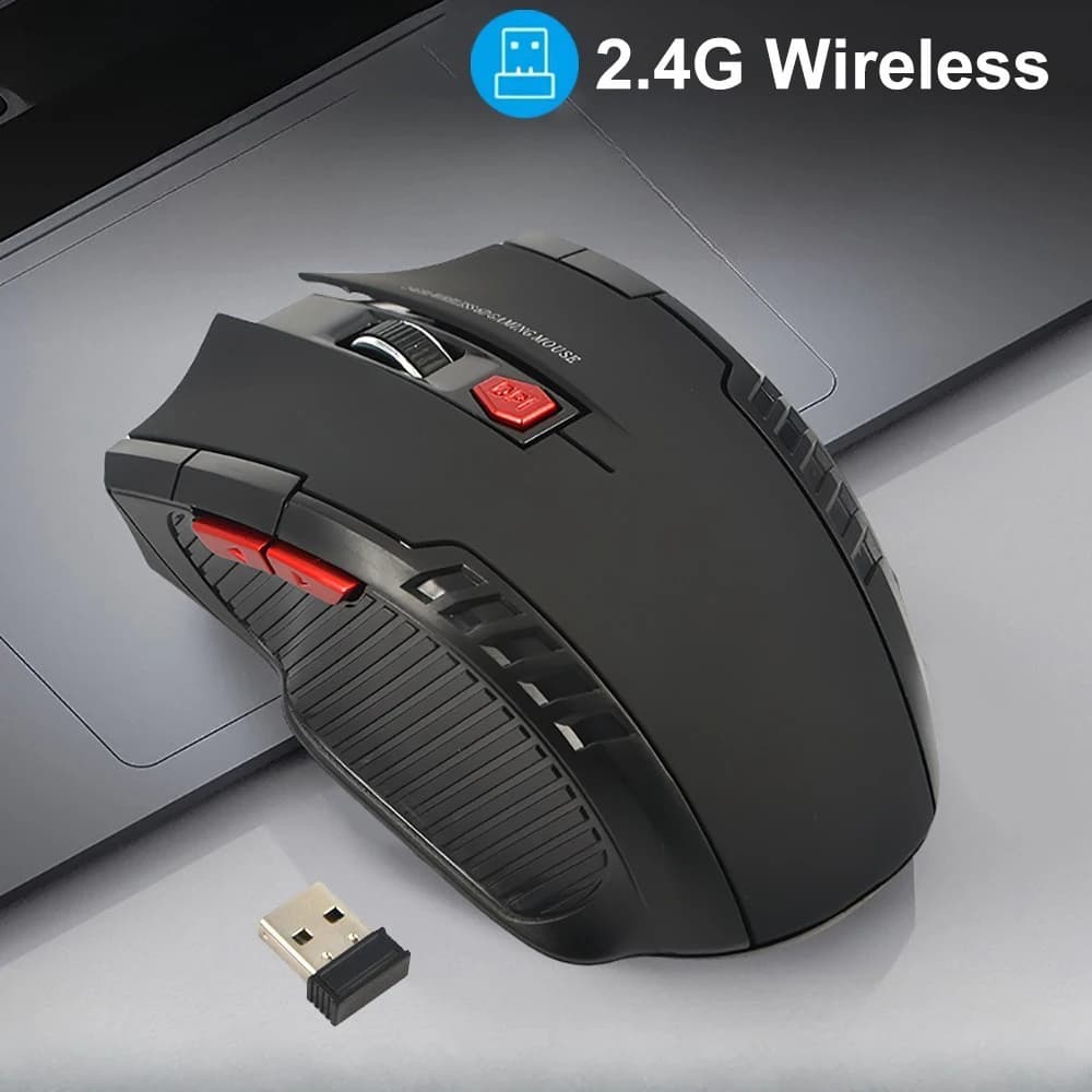 Wireless Ergonomic Optical Mouse
