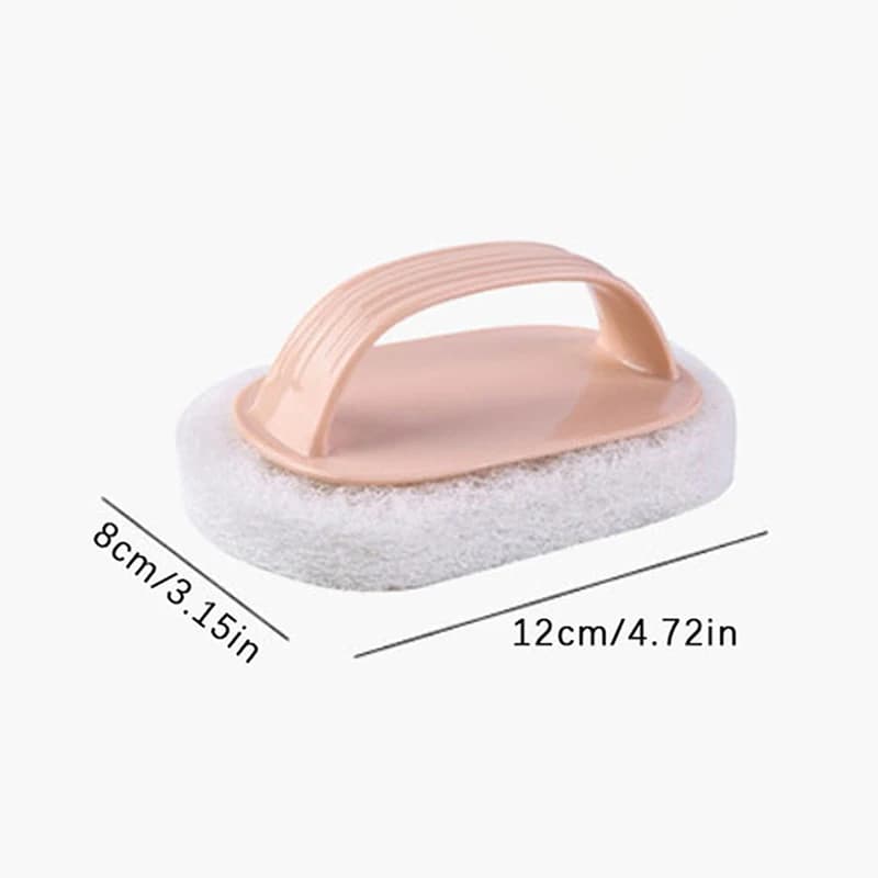 Kitchen Cleaning Brush Bathroom Toilet Glass Wall Bathtub Cleaner Sponges Scouring Brushes Ceramic Window Slot Cleaning Tools