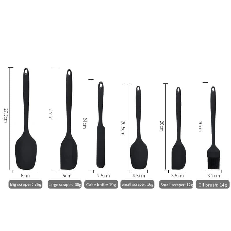 Silicone Baking Tool Set 6-Piece