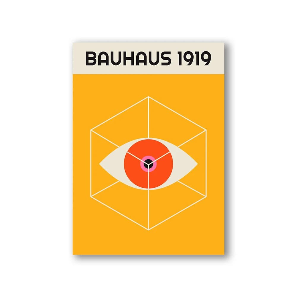 Modern Abstract Bauhaus Nordic Wall Art Poster